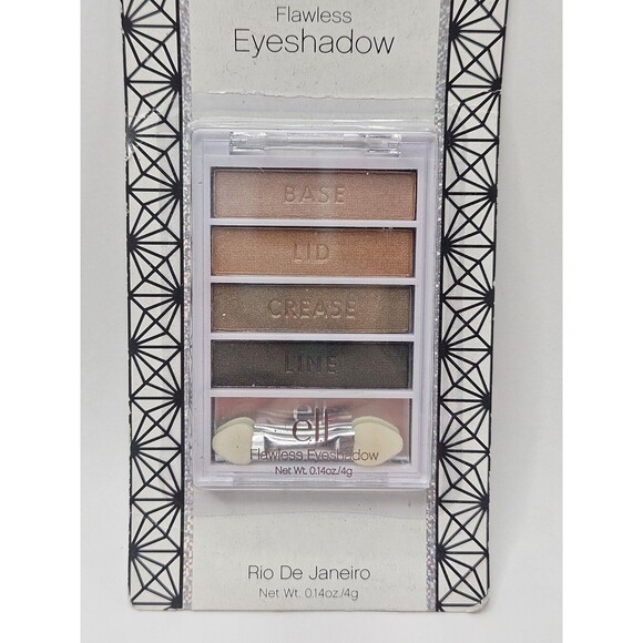 ELF Flawless Eye Shadow Rio De Janeiro NEW Sealed Quad Palette - Picture 2 of 3